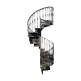 Spiral staircase in cast iron XXth