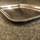 Silver metal tray, late 19th century