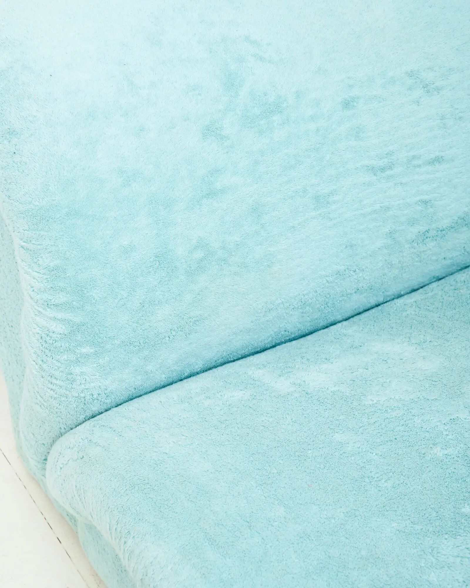 Blue armchair, Doimo Salotti, 1970s