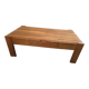 Scandinavian style oak coffee table from the 60s