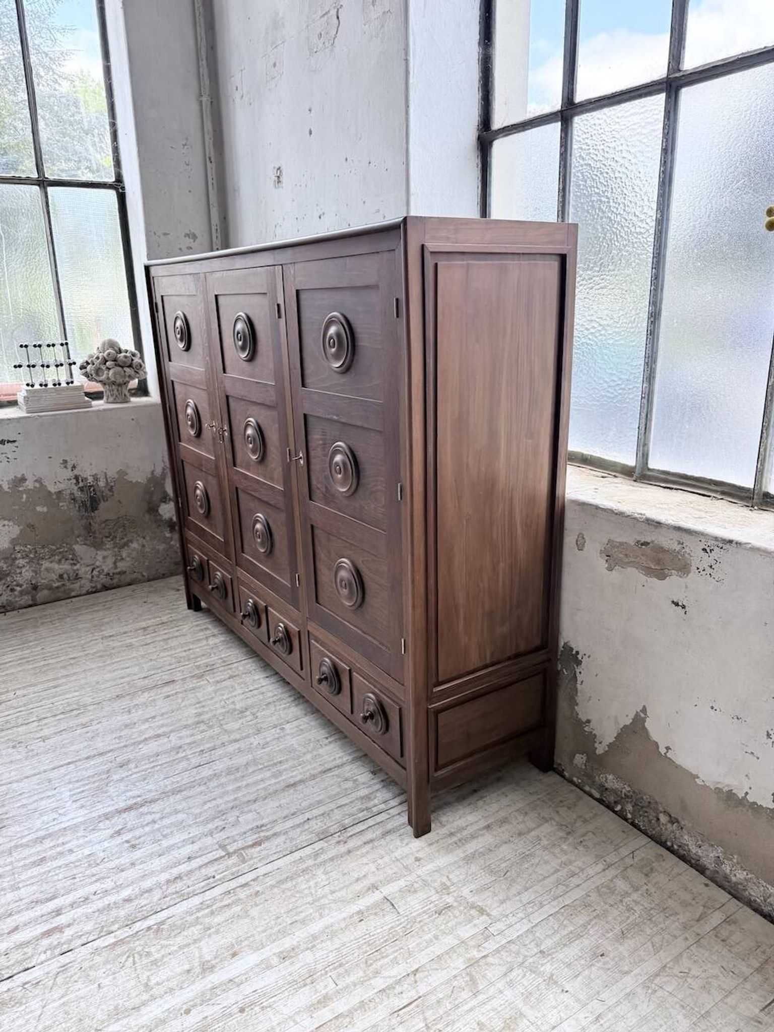 Oak wardrobe "Basque" Dudouyt