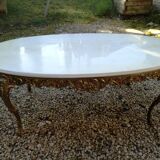Louis XV mabre coffee table