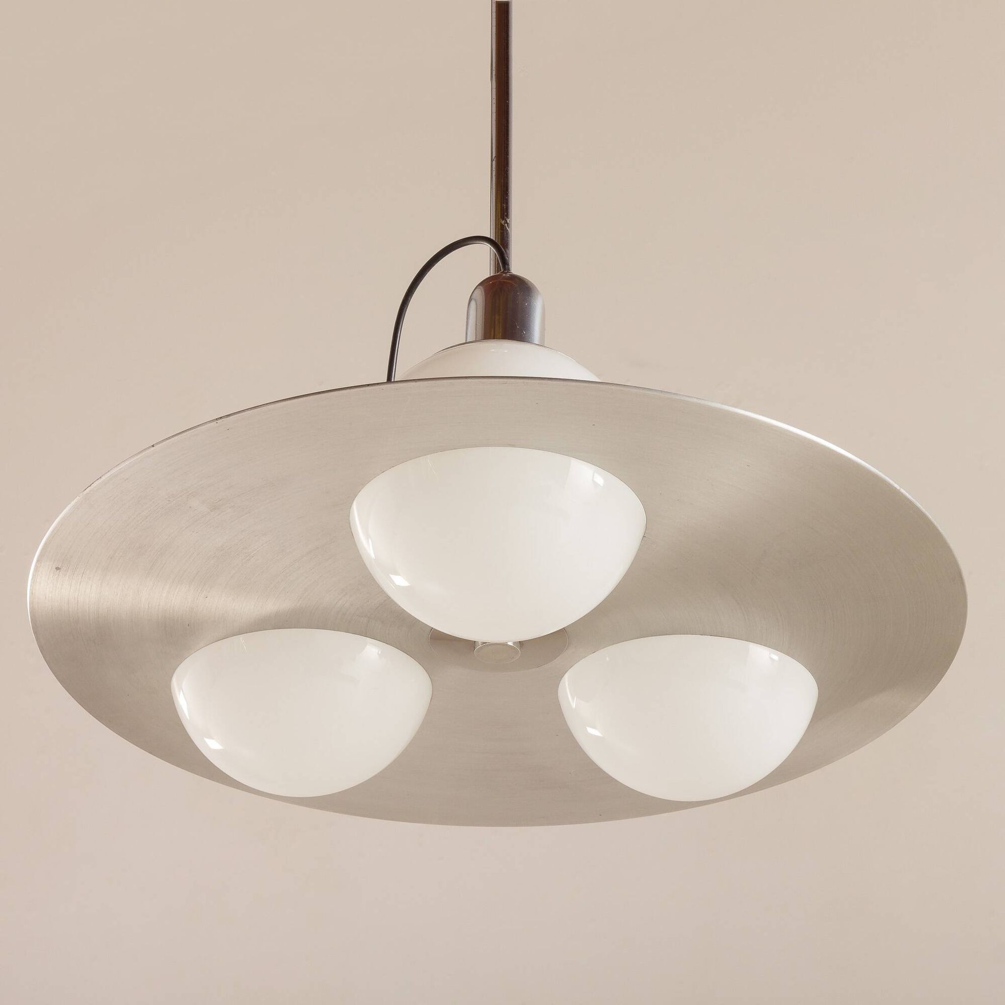 Space Age extra large Italian chandelier, 1970s