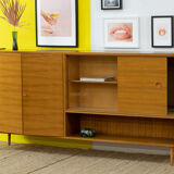 Vintage Scandinavian Enfilade – 221 cm