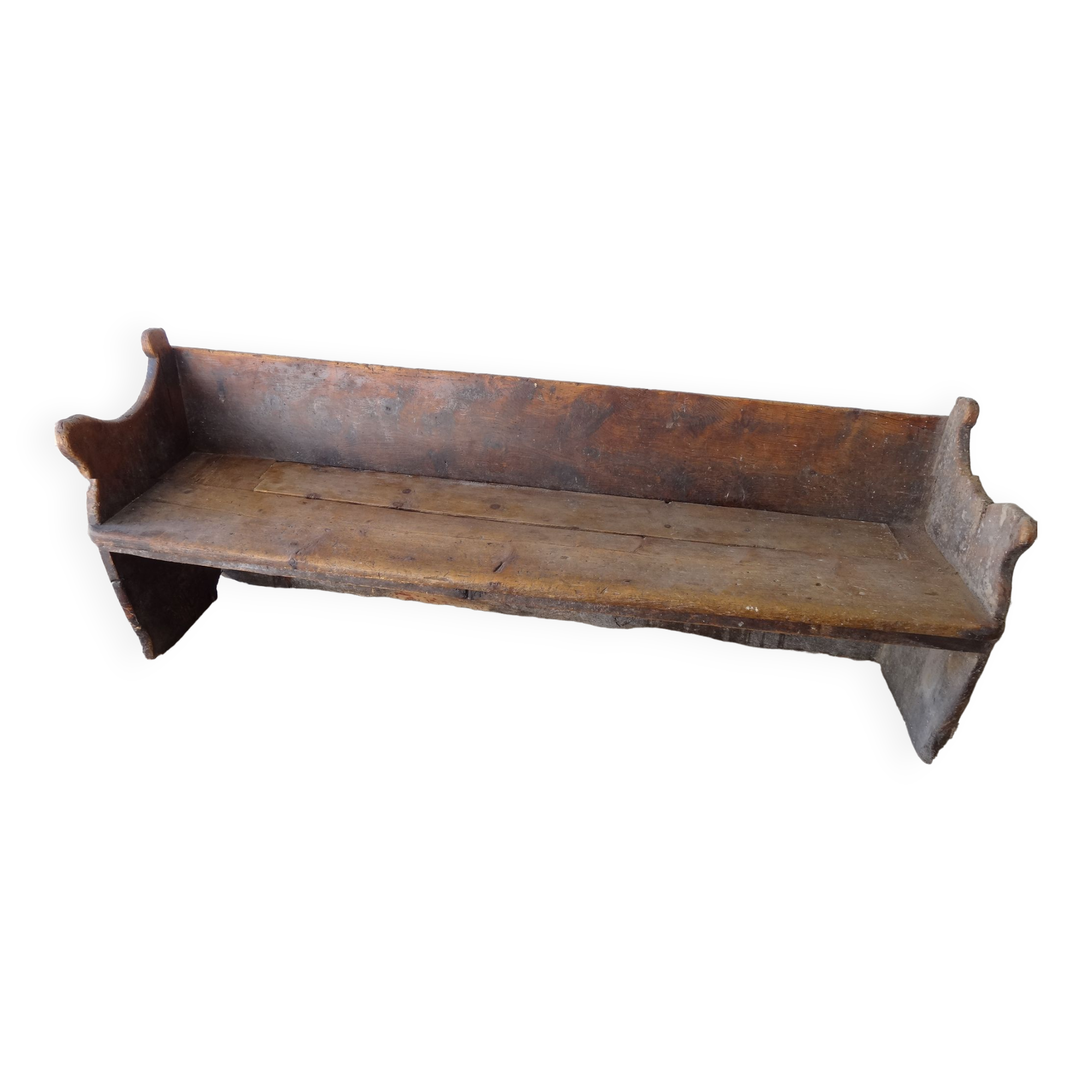 Spanish church bench