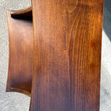 Wooden bedside table with drawer