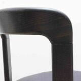 Bruno Rey chair by Kusch+co in anthracite - upholstered seat
