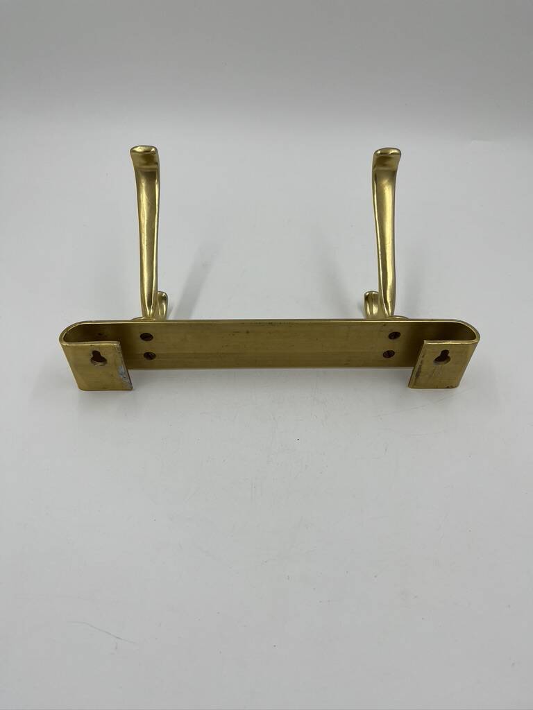 Brass coat rack