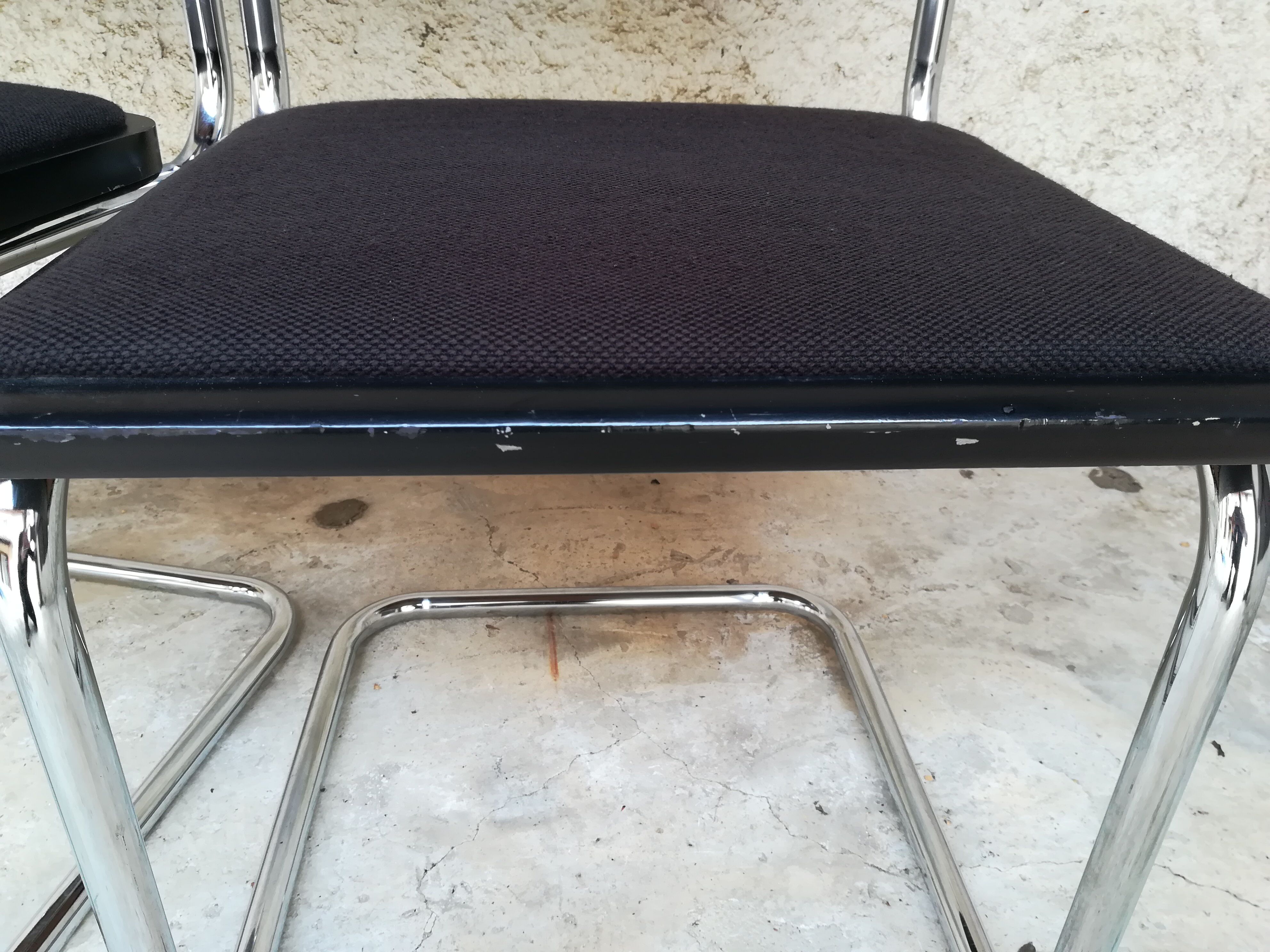 Cesca b32 chairs by Marcel Breuer