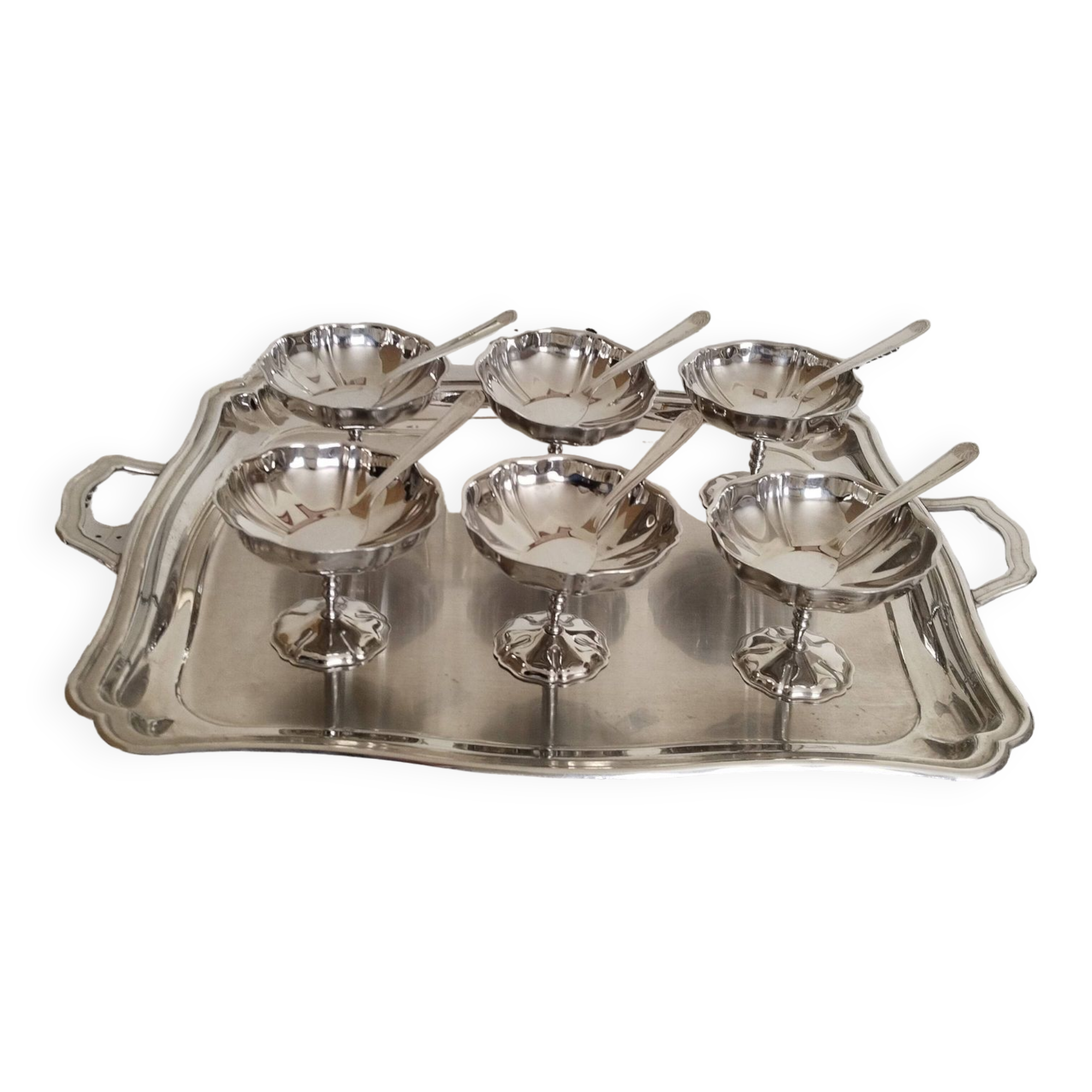Coupes à Glace Vintage En Céramique Jaune - Style Rétro, Parfaites Pour Les Desserts