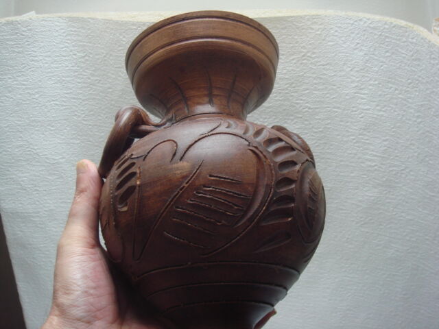 Terracotta vase