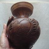Terracotta vase