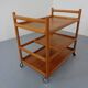 Danish Teak Serving Cart by Johannes Andersen for CFC Silkeborg, 1960s