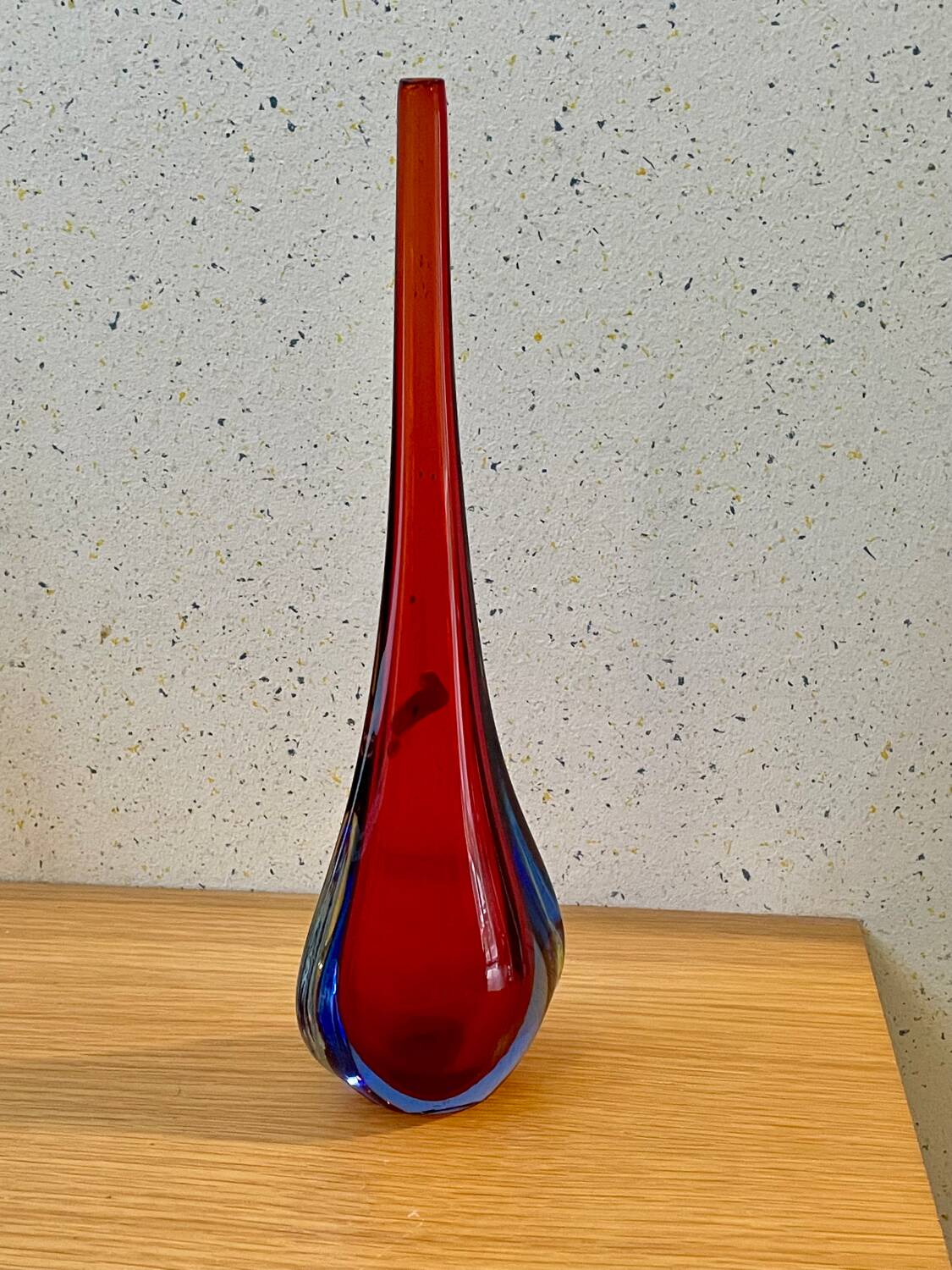 Vase soliflore Murano Glass par Flavio Poli