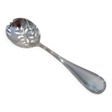 Christofle silver-plated ice cube serving spoon with pearl decoration