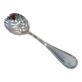 Christofle silver-plated ice cube serving spoon with pearl decoration