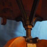 Western bistro chair rotating wood