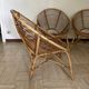 Vintage rattan shell chairs
