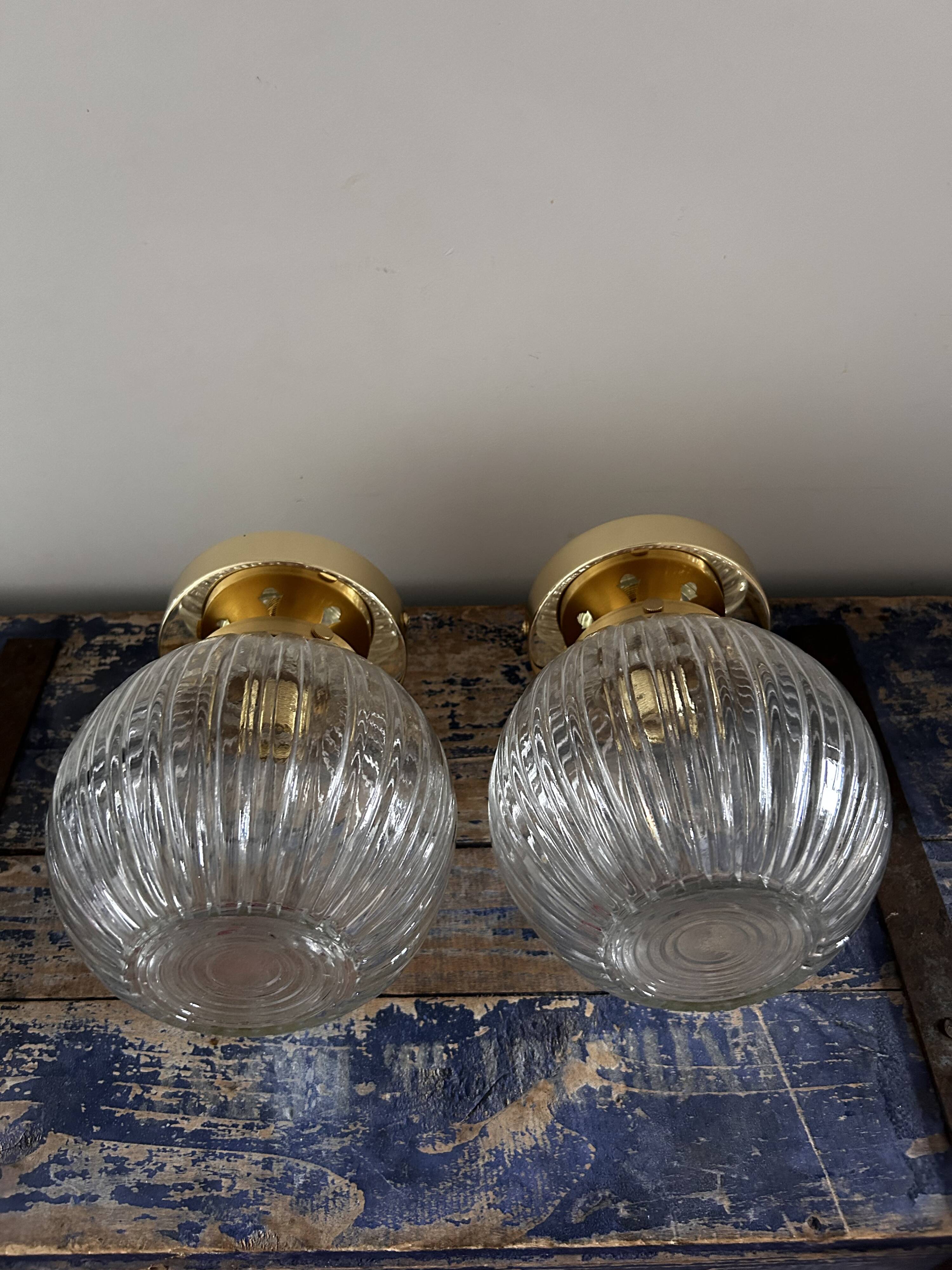 Pair of wall lights