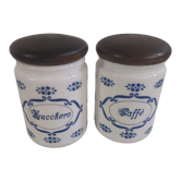 Pots à café et sucre