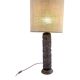 Printing roll lamp, Wood and Brass, Late 19th century