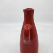 Robert Picault bottle in red ceramic, Vallauris, France, vintage 1950.