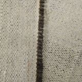 6x10 Brown&Beige Turkish Wool Kilim Rug,Handmade Vintage Rug,191x297Cm