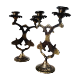 2 chandeliers