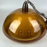 60s 70s ceiling lamp hanging lamp acrylic plastic metal space age design