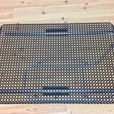 "L'Adap-Table" modular serving trolley, rigid and chrome, Matégot style