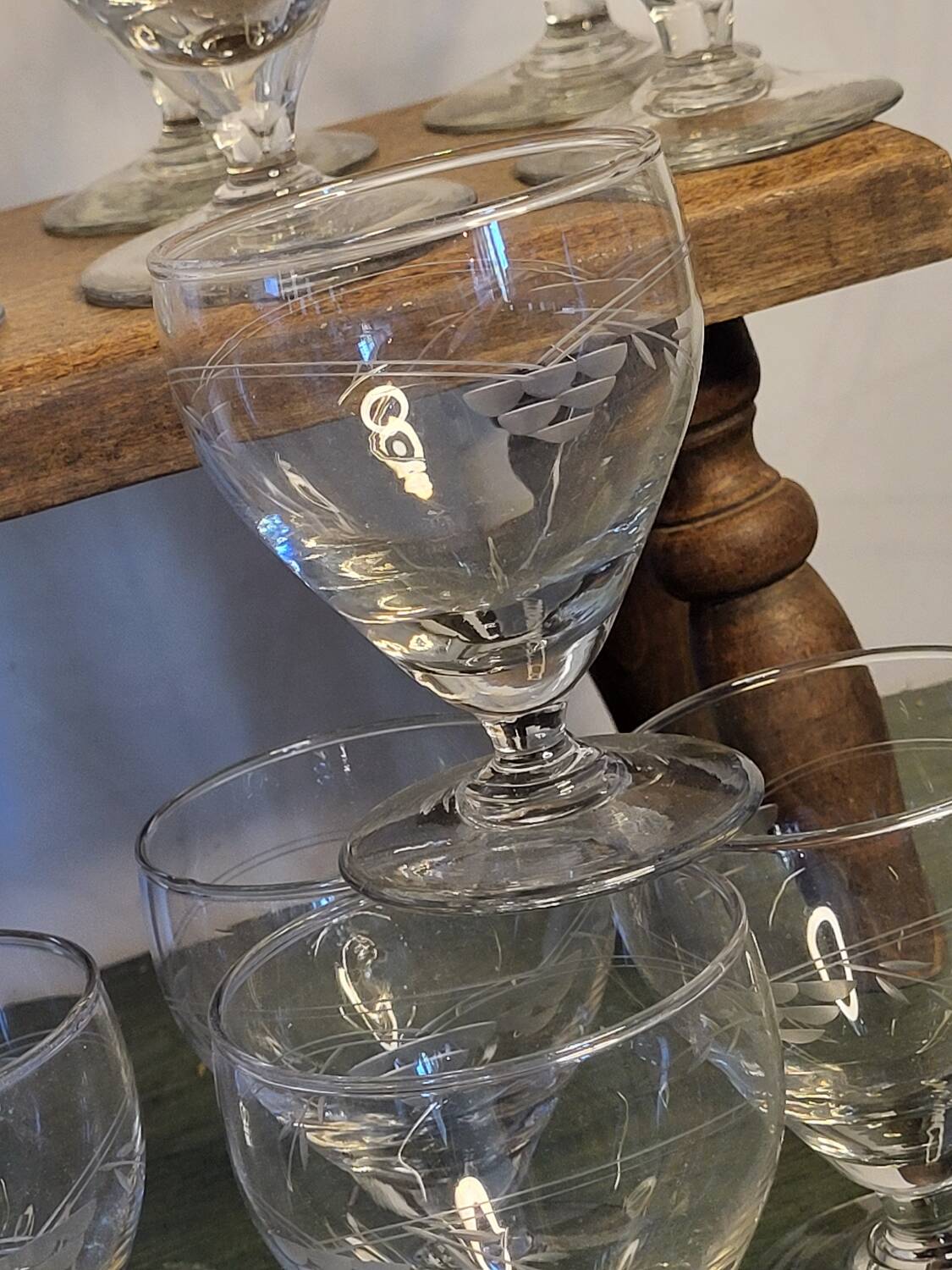 Vintage stemware