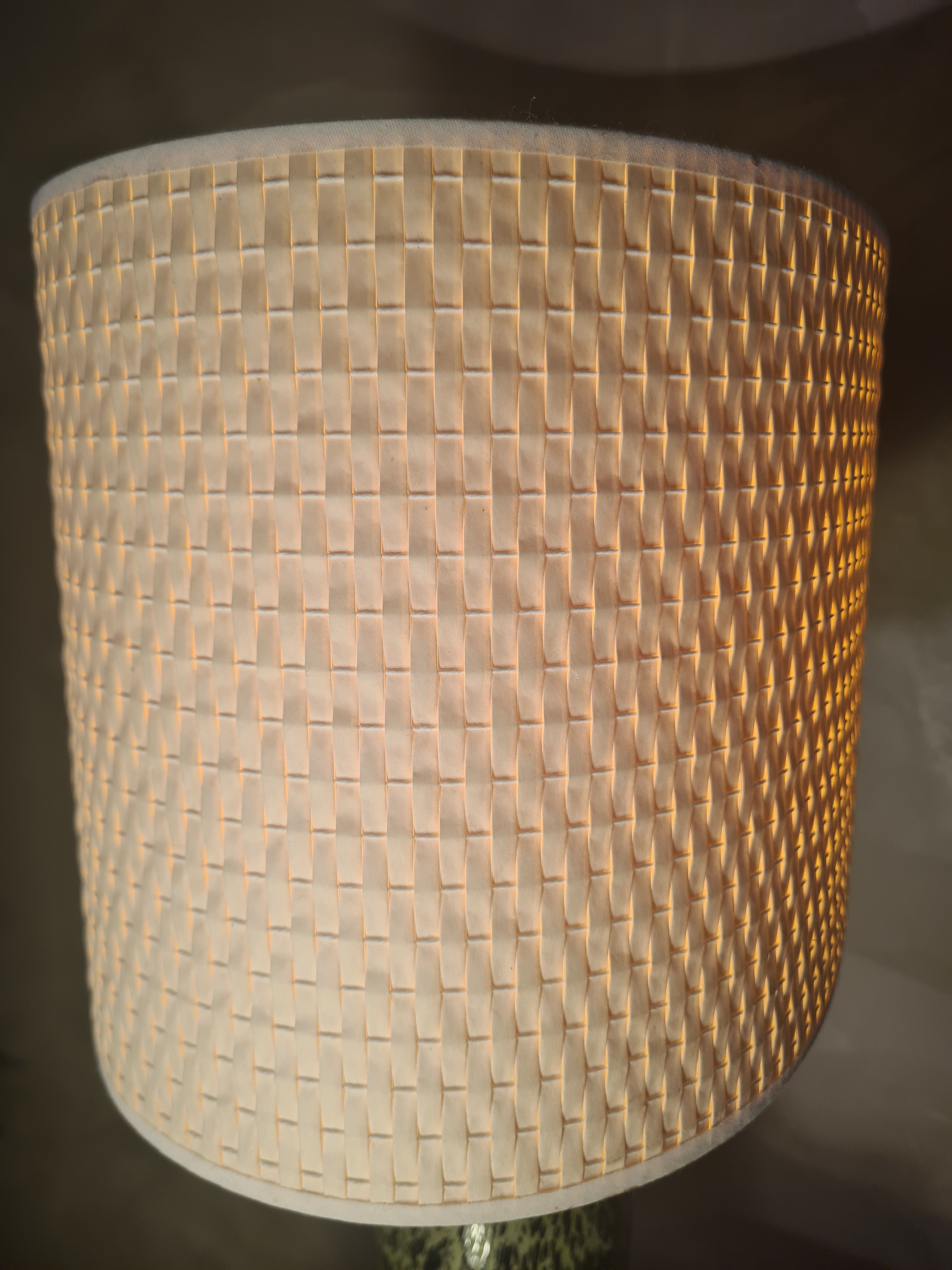 Lumica house lamp, willy rizzo 1960-70, luxury ceramic 61x31.