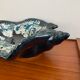 Void pocket vintage shell cut glazed ceramic