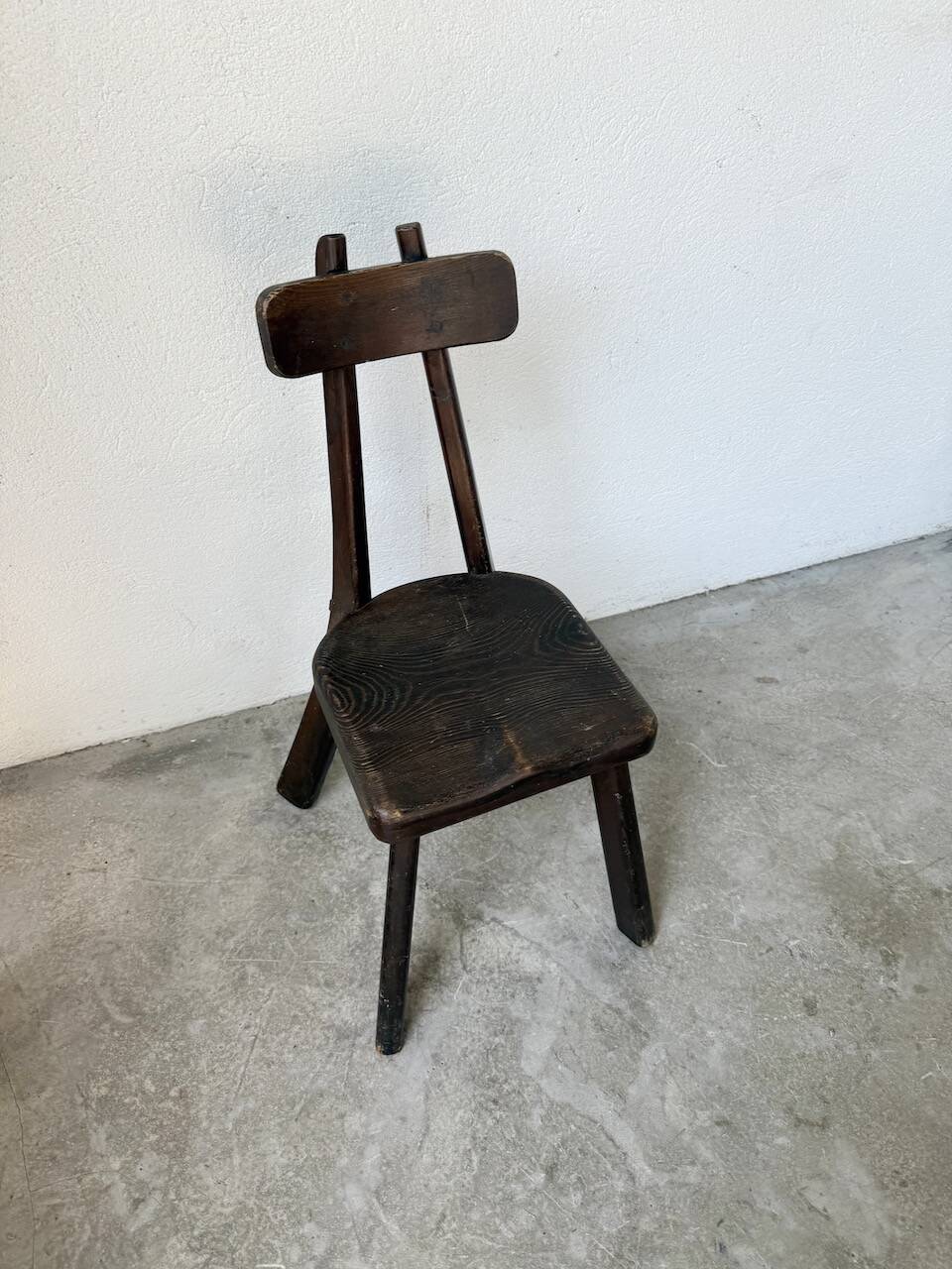Brutalist children's chair 1900