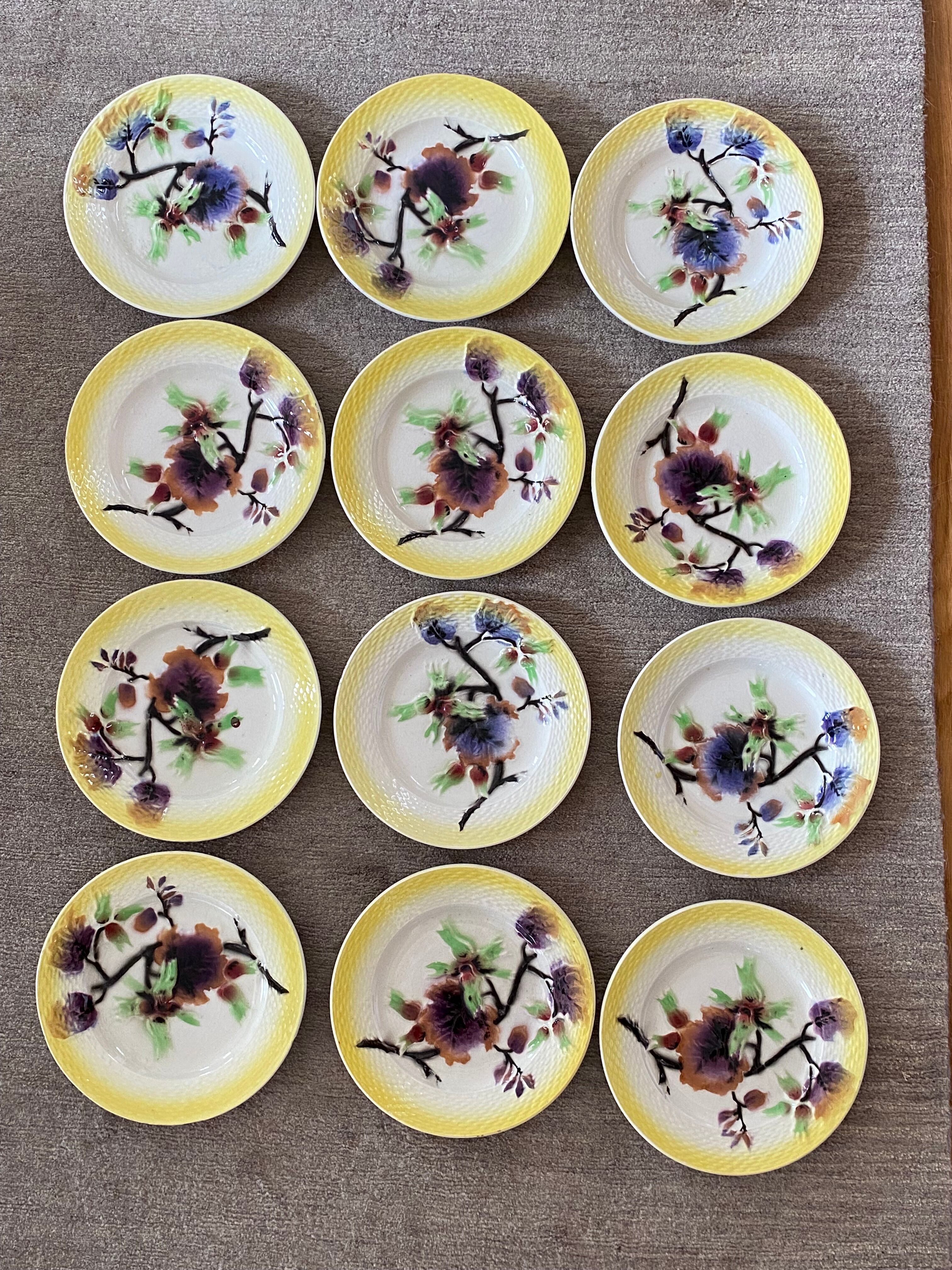 Slurry dessert plates