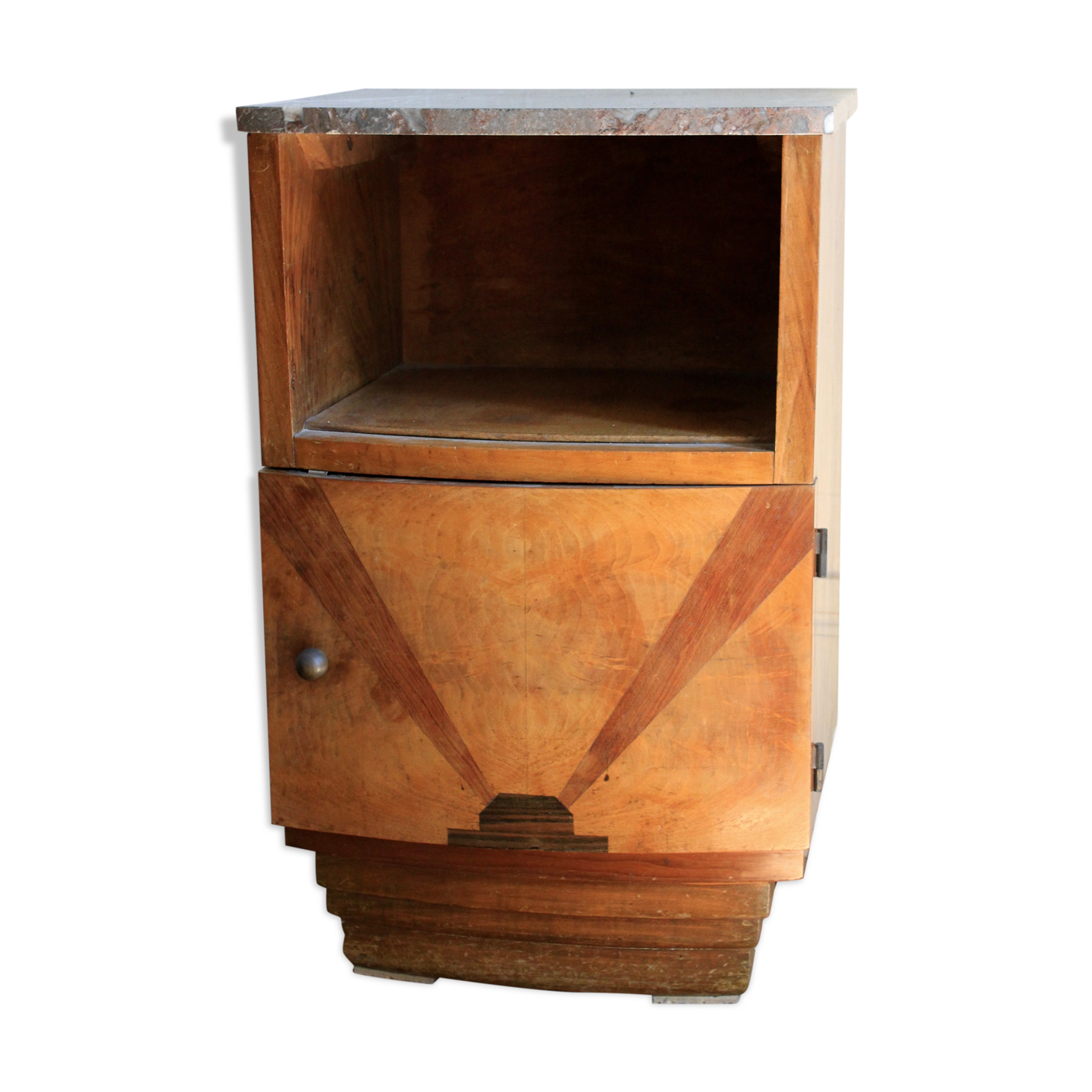 Art Deco bedside nightstand