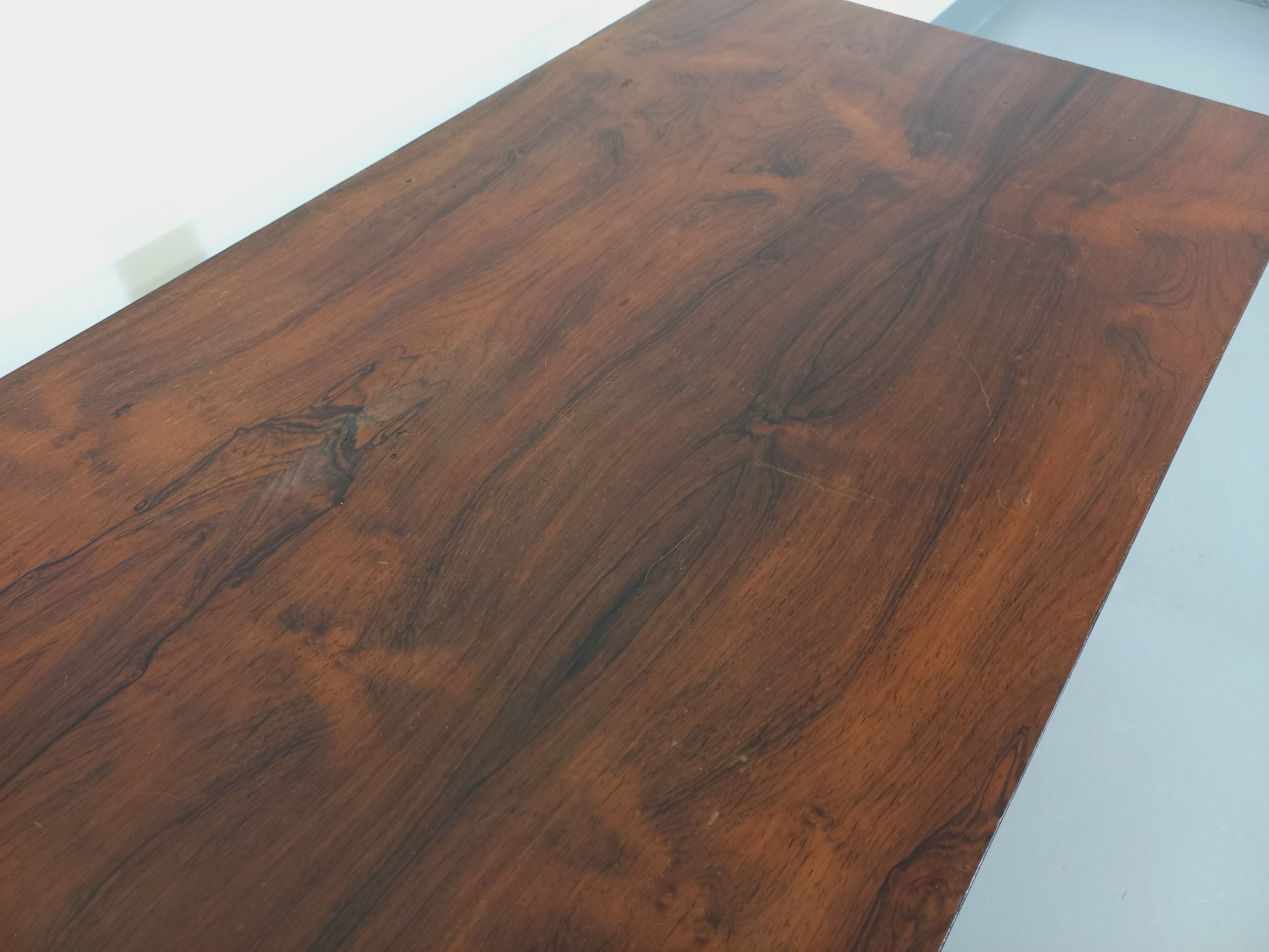 Vintage rosewood coffee table from the 60s