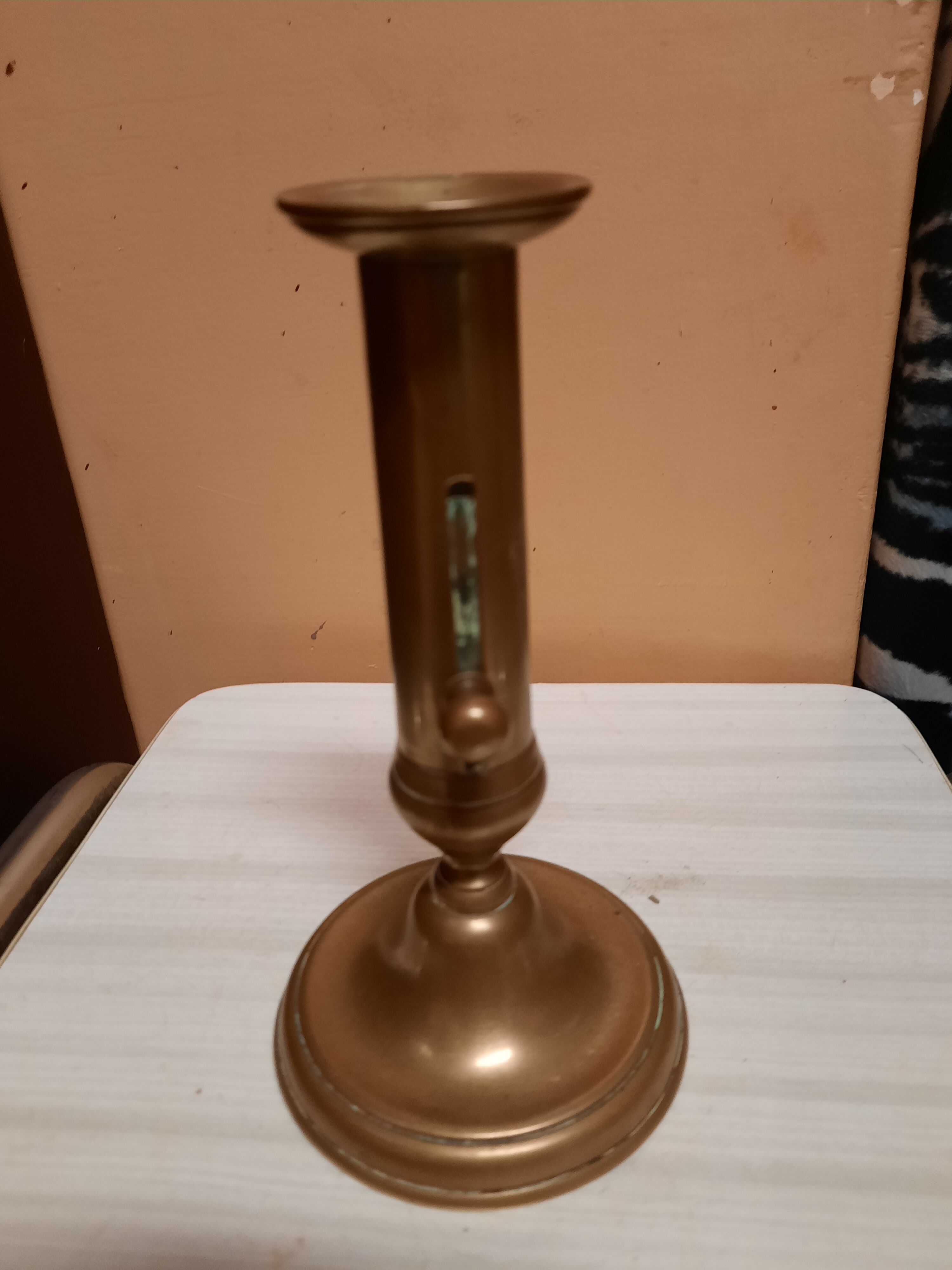 Brass candle holder