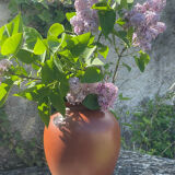 Vase w.germany 650-26 vintage fawn ceramic