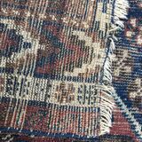 Carpet old persian hand made ghashghai wool 97 x 152 cm
