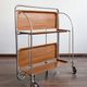 Folding serving trolley "Dinett" by Bremshey, Germany, 1960