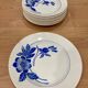 Lot of 9 hollow plates and dish Digoin Sarreguemines