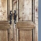 Pair of cupboard doors - late 18th century