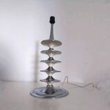 Lampe space age chromée