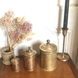 Brass gigognes boxes