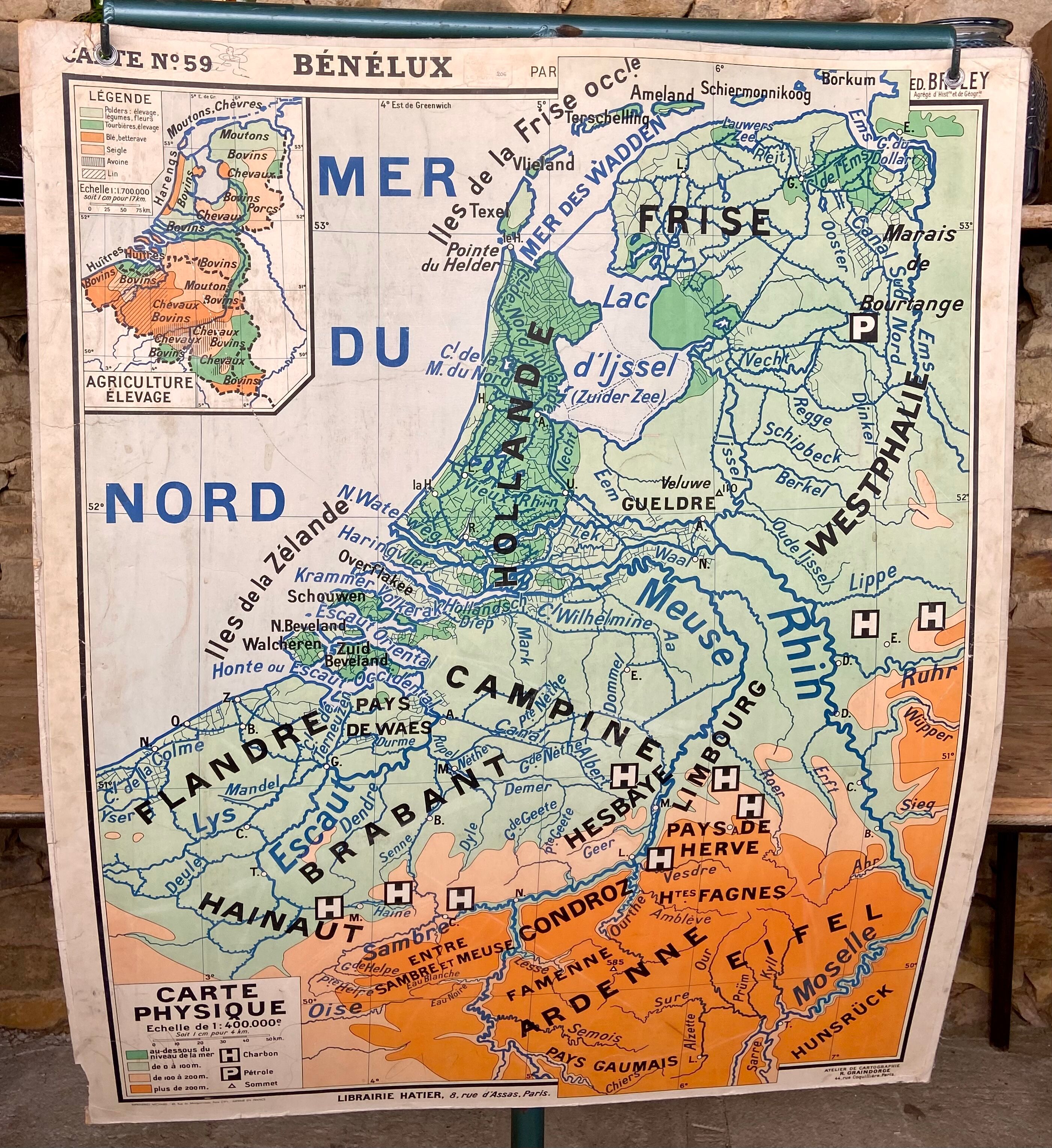 Map benelux - ed bruley