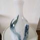 Grand vase en verre de Murano design années 70