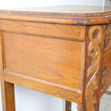 Art deco floral carved healing, 1920s