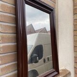 Miroir glace vintage style Louis Philippe 63x41cm