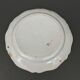 Large Rouen dish, 19th century, floral decoration